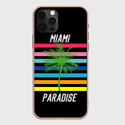 Чехол iPhone 12 Pro Max Miami Paradise