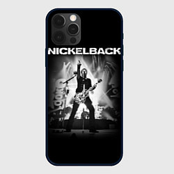 Чехол для iPhone 12 Pro Max Nickelback Rock, цвет: 3D-черный