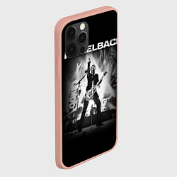 Чехол для iPhone 12 Pro Max Nickelback Rock, цвет: 3D-светло-розовый — фото 2