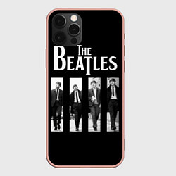 Чехол iPhone 12 Pro Max The Beatles: Black Side