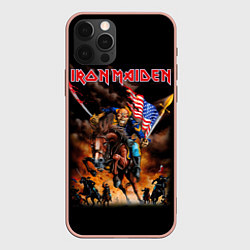 Чехол iPhone 12 Pro Max Iron Maiden: USA Warriors