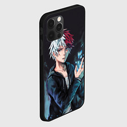 Чехол для iPhone 12 Pro Max Лёд, цвет: 3D-черный — фото 2