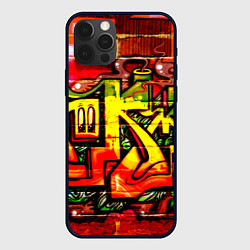 Чехол iPhone 12 Pro Max Red Graffiti