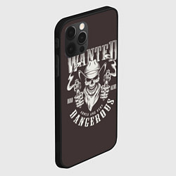 Чехол для iPhone 12 Pro Max Wanted Dangerous, цвет: 3D-черный — фото 2