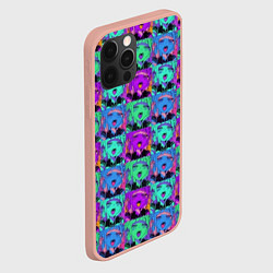 Чехол для iPhone 12 Pro Max Моя геройская Академия тога ахегао, цвет: 3D-светло-розовый — фото 2