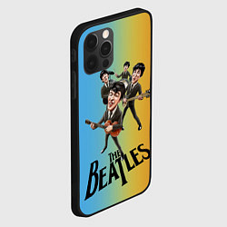 Чехол для iPhone 12 Pro Max The Beatles - world legend, цвет: 3D-черный — фото 2