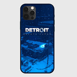 Чехол для iPhone 12 Pro Max Detroit: Become Human, цвет: 3D-черный