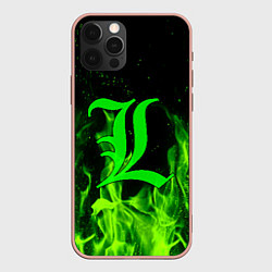 Чехол iPhone 12 Pro Max L letter flame