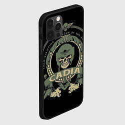 Чехол для iPhone 12 Pro Max Вархаммер - Cadia skull, цвет: 3D-черный — фото 2