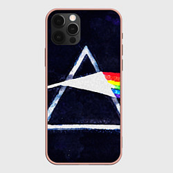 Чехол для iPhone 12 Pro Max PINK FLOYD, цвет: 3D-светло-розовый