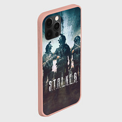 Чехол для iPhone 12 Pro Max Stalker the game, цвет: 3D-светло-розовый — фото 2