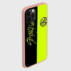 Чехол для iPhone 12 Pro Max Stray Kids, цвет: 3D-светло-розовый — фото 2