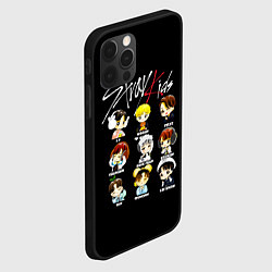 Чехол для iPhone 12 Pro Max Stray Kids, цвет: 3D-черный — фото 2