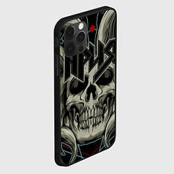 Чехол для iPhone 12 Pro Max Ария, цвет: 3D-черный — фото 2