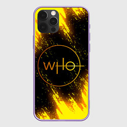 Чехол для iPhone 12 Pro Max DOCTOR WHO, цвет: 3D-сиреневый