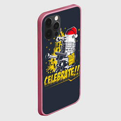 Чехол для iPhone 12 Pro Max Doctor Who, цвет: 3D-малиновый — фото 2