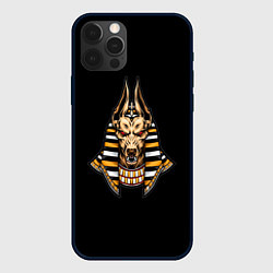 Чехол для iPhone 12 Pro Max Anubis, цвет: 3D-черный