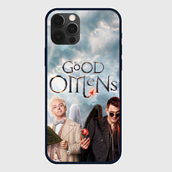 Чехол iPhone 12 Pro Max Good Omens