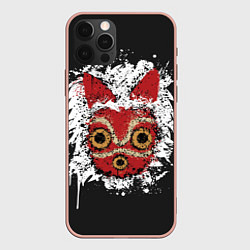 Чехол для iPhone 12 Pro Max Princess Mononoke, цвет: 3D-светло-розовый