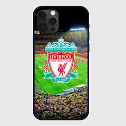 Чехол для iPhone 12 Pro Max FC Liverpool, цвет: 3D-черный