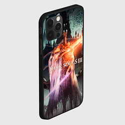 Чехол для iPhone 12 Pro Max Dark Souls 3 Pontiff Sulyvahn, цвет: 3D-черный — фото 2