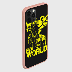 Чехол для iPhone 12 Pro Max One Piece We Go World, цвет: 3D-светло-розовый — фото 2