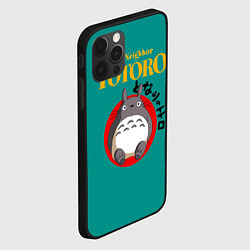 Чехол для iPhone 12 Pro Max Totoro, цвет: 3D-черный — фото 2