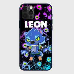 Чехол для iPhone 12 Pro Max BRAWL STARS ОБОРОТЕНЬ LEON, цвет: 3D-черный