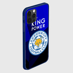 Чехол для iPhone 12 Pro Max Leicester City, цвет: 3D-тёмно-синий — фото 2