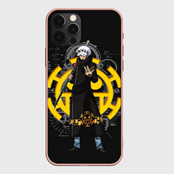 Чехол для iPhone 12 Pro Max One Piece, цвет: 3D-светло-розовый