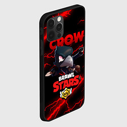 Чехол для iPhone 12 Pro Max BRAWL STARS CROW, цвет: 3D-черный — фото 2