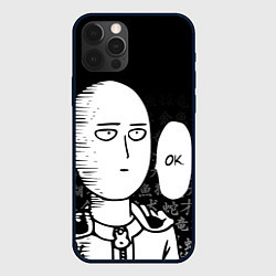 Чехол для iPhone 12 Pro Max ONE-PUNCH MAN, цвет: 3D-черный