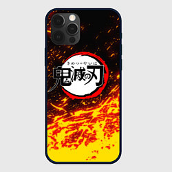 Чехол для iPhone 12 Pro Max KIMETSU NO YAIBA, цвет: 3D-черный