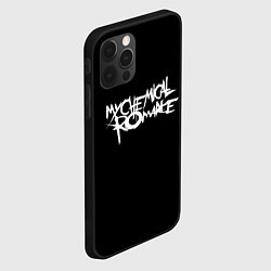 Чехол для iPhone 12 Pro Max My Chemical Romance spider, цвет: 3D-черный — фото 2