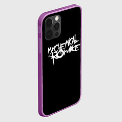 Чехол для iPhone 12 Pro Max My Chemical Romance spider, цвет: 3D-сиреневый — фото 2