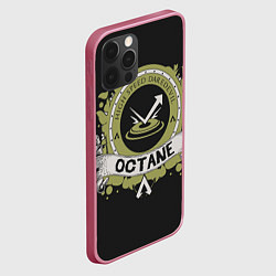 Чехол для iPhone 12 Pro Max Apex Legends Octane, цвет: 3D-малиновый — фото 2