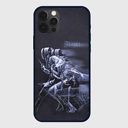 Чехол для iPhone 12 Pro Max Fencer, цвет: 3D-черный