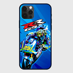 Чехол iPhone 12 Pro Max Suzuki MotoGP
