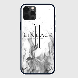 Чехол для iPhone 12 Pro Max LINEAGE 2, цвет: 3D-черный