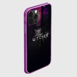 Чехол для iPhone 12 Pro Max Ведьмак Witcher, цвет: 3D-сиреневый — фото 2