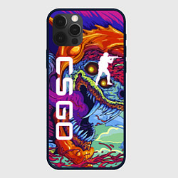 Чехол для iPhone 12 Pro Max CS GO HYPERBEAST, цвет: 3D-черный