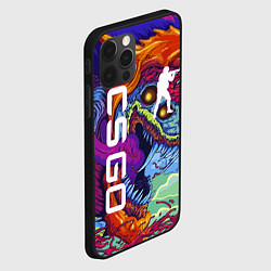 Чехол для iPhone 12 Pro Max CS GO HYPERBEAST, цвет: 3D-черный — фото 2