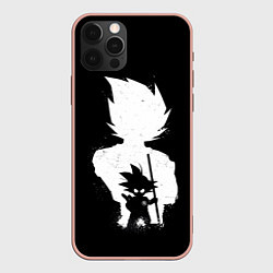 Чехол для iPhone 12 Pro Max Mini Dragon Ball, цвет: 3D-светло-розовый