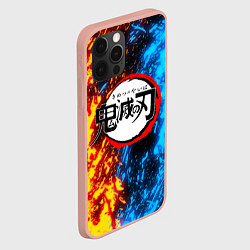 Чехол для iPhone 12 Pro Max KIMETSU NO YAIBA, цвет: 3D-светло-розовый — фото 2