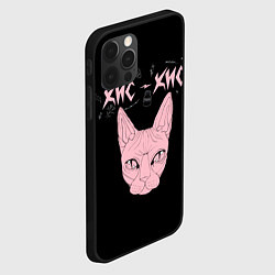 Чехол для iPhone 12 Pro Max Кис-Кис, цвет: 3D-черный — фото 2