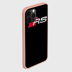 Чехол для iPhone 12 Pro Max AUDI RS, цвет: 3D-светло-розовый — фото 2