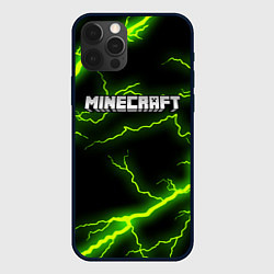 Чехол для iPhone 12 Pro Max MINECRAFT STORM, цвет: 3D-черный