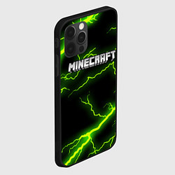 Чехол для iPhone 12 Pro Max MINECRAFT STORM, цвет: 3D-черный — фото 2