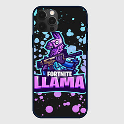 Чехол для iPhone 12 Pro Max Fortnite LLAMA, цвет: 3D-черный