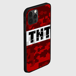 Чехол для iPhone 12 Pro Max MINECRAFT TNT, цвет: 3D-черный — фото 2